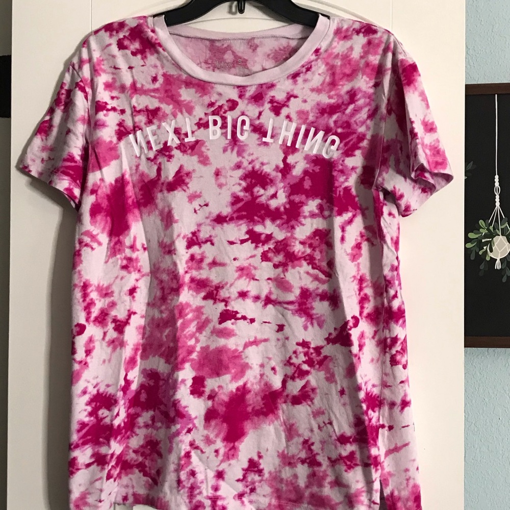 Pink Tie Dye top